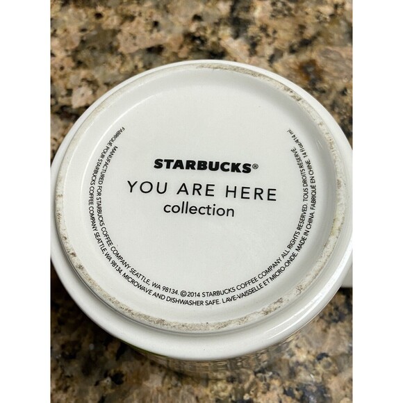 Portland Oregon OR Starbucks You Are Here Collection Coffee Mug MINTY 2014 - Picture 5 of 9